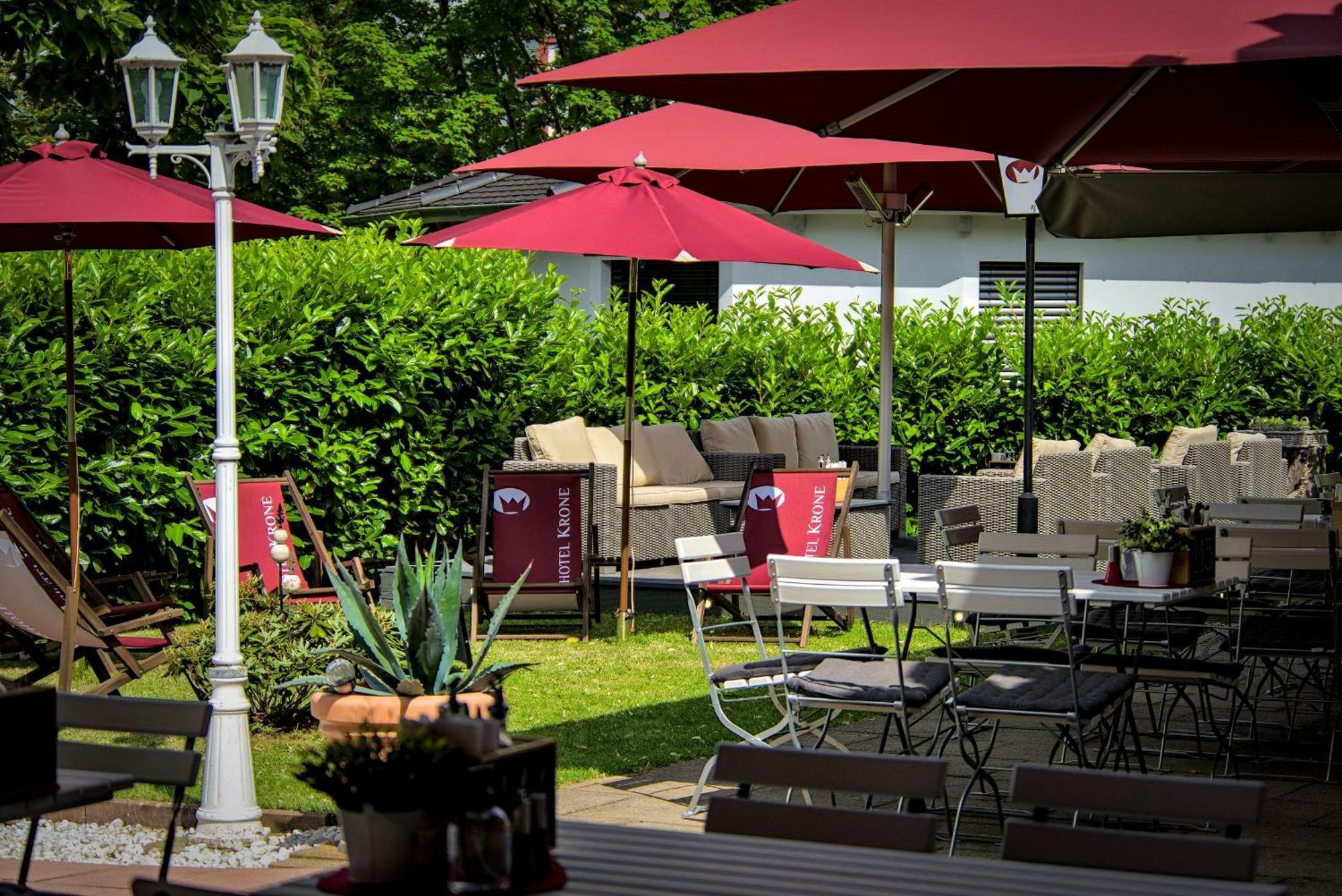 Parkhotel Krone Bensheim Exterior foto
