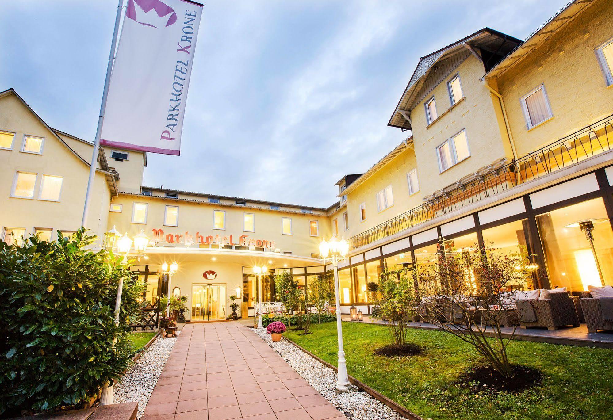 Parkhotel Krone Bensheim Exterior foto